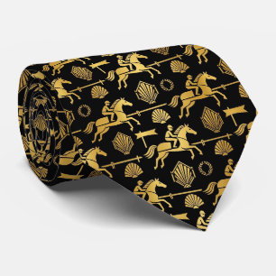 Cravate Course Hippique Faux Soie   Gentleman Cavalier de 