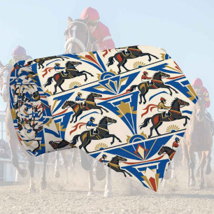 Cravate Course Hippique Faux Soie   Gentleman Cavalier de 