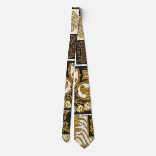 Cravate Coussin lombaire design baroque (Dos)