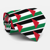 Cravate Coût bas ! Drapeau de la Palestine (Roulé)