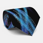 Cravate Couvercle abstrait rétro (Roulé)