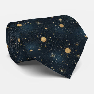 Cravate Couvercle céleste Monogramme