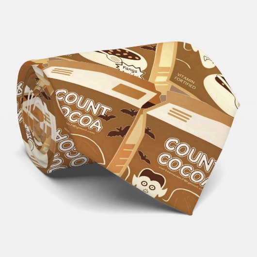 Cravate Couvercle de Count Cocoa (Roulé)