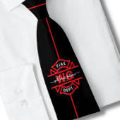 Cravate Couvercle de diplôme de pompier