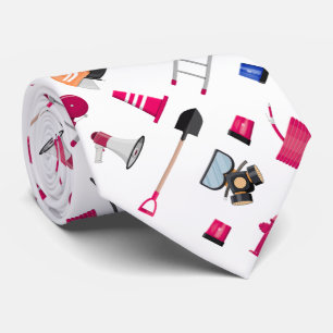 Cravate Couvercle de diplôme de pompier