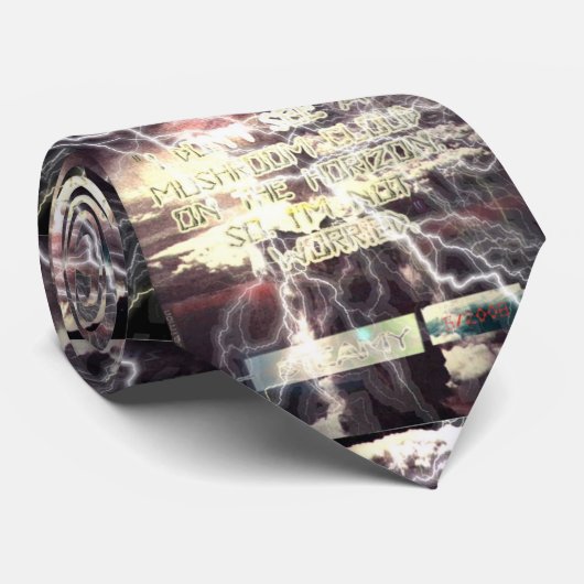 Cravate Couvercle de la bombe atomique (Roulé)