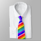 Cravate Couvercle Gras Rainbow Stripes (Attaché)
