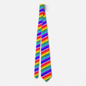 Cravate Couvercle Gras Rainbow Stripes (Dos)