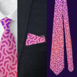 Cravate Couvercle Motif géométrique mignon coloré<br><div class="desc">Colorée Cute Motif cravate géométrique.</div>