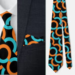 Cravate Couvercle Motif géométrique mignon coloré<br><div class="desc">Colorée Cute Motif cravate géométrique.</div>