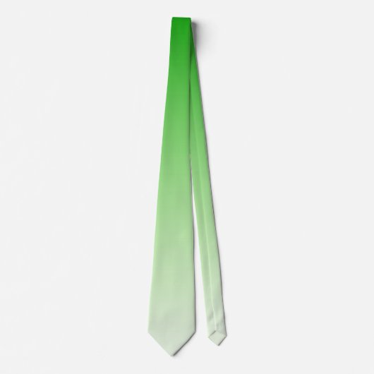 Cravate Couvercle vert foncé à vert clair (Devant)