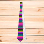 Cravate Couverture mexicaine Fiesta Stripes Colorées Serap<br><div class="desc">Cette conception peut être personnalisée en choisissant l'option Modifier la conception. Vous pouvez également transférer sur d'autres objets. Contactez-moi à l'adresse colorflowcreations@gmail.com ou utilisez l'option conversation en haut de la page si vous souhaitez avoir cette conception sur un autre produit ou si vous avez besoin d'aide pour cette conception. Voir...</div>