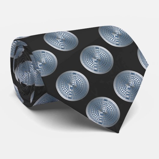 Cravate Couvertures de trou NYC (Roulé)