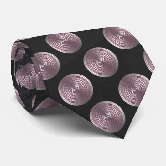 Cravate Couvertures de trou NYC (Roulé)