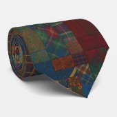Cravate Couvre-lit Patchwork Vintage  (Roulé)