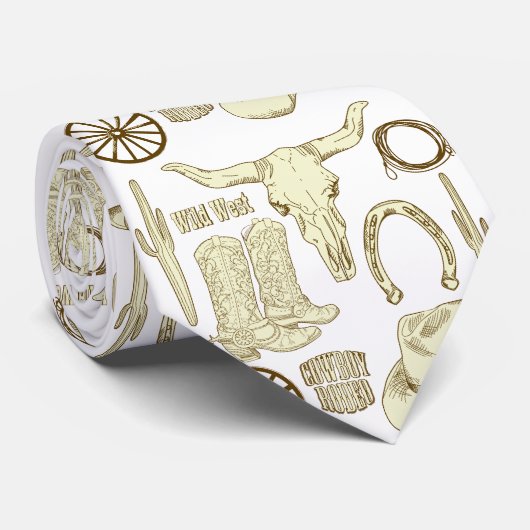 Cravate Cowboy (Roulé)