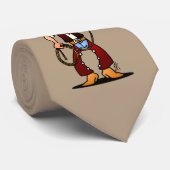 Cravate Cowboy avec lasso (Roulé)