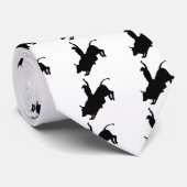 Cravate Cowboy luxuriant de rodéo d'équitation de Taureau (Roulé)