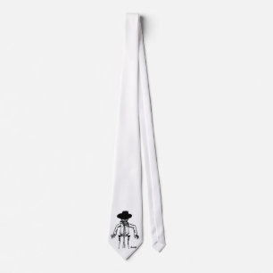 Cravate Cowboy Sketch Necktie