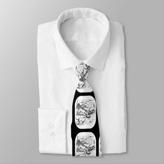 Cravate Coyote Pups (Attaché)