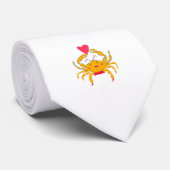Cravate Crabe affectueux l (Roulé)