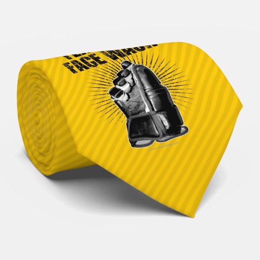 Cravate Craindre Le Lavage Visage (Hockey) (Roulé)