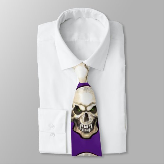 Cravate Crâne (Attaché)