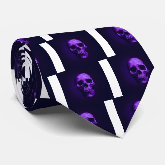 Cravate Crâne (Roulé)