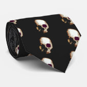 Cravate Crâne (Roulé)