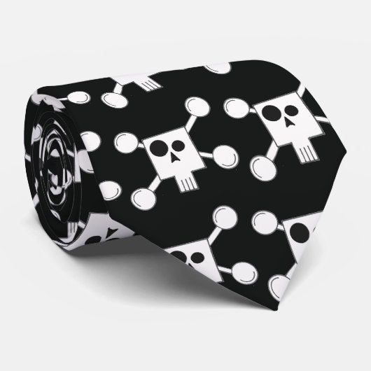 Cravate Crâne (Roulé)