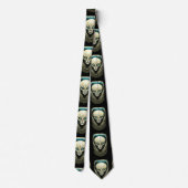 Cravate Crâne Alien Tête Thunder_Cove (Dos)
