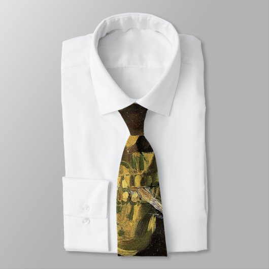 Cravate Crâne avec cigarette allumée par Vincent van Gogh (Attaché)