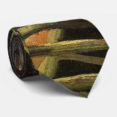 Cravate Crâne avec cigarette allumée par Vincent van Gogh (Roulé)