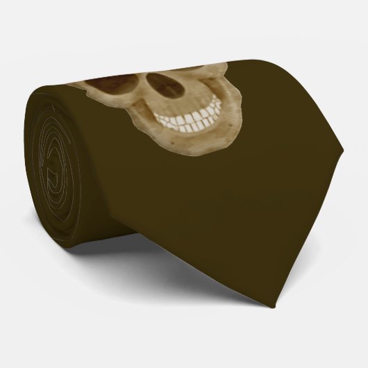 Cravate crâne Camouflage (Roulé)