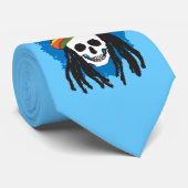 Cravate Crâne de Dreadlock (Roulé)