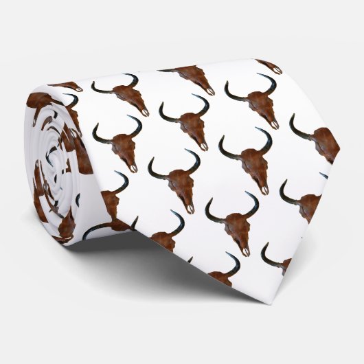 Cravate Crâne de Taureau (Roulé)