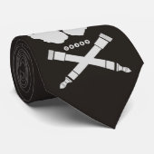 Cravate Crâne du DJ (Roulé)