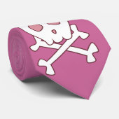 Cravate crâne fillette (Roulé)