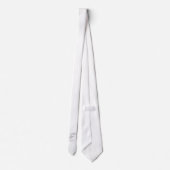 Cravate Crâne gris-clair (Dos)