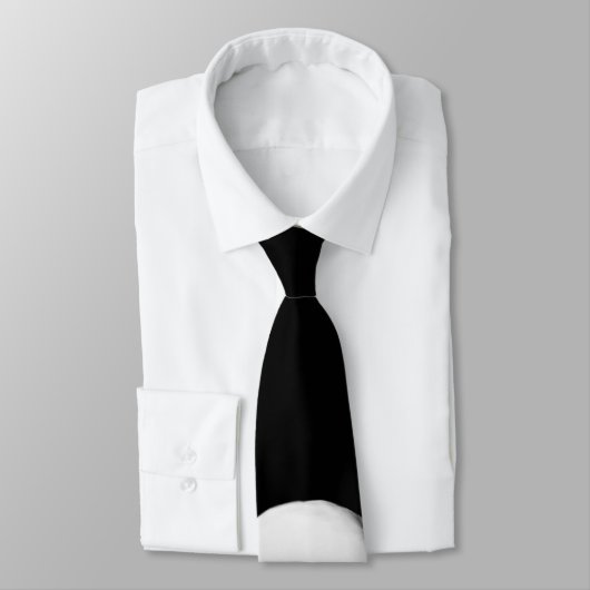 Cravate Crâne sur le noir (Attaché)