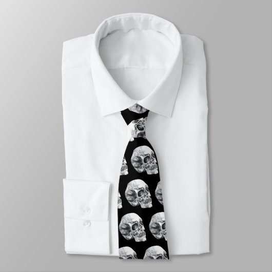 Cravate Crânes (Attaché)