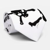 Cravate Crânes 2 (Roulé)