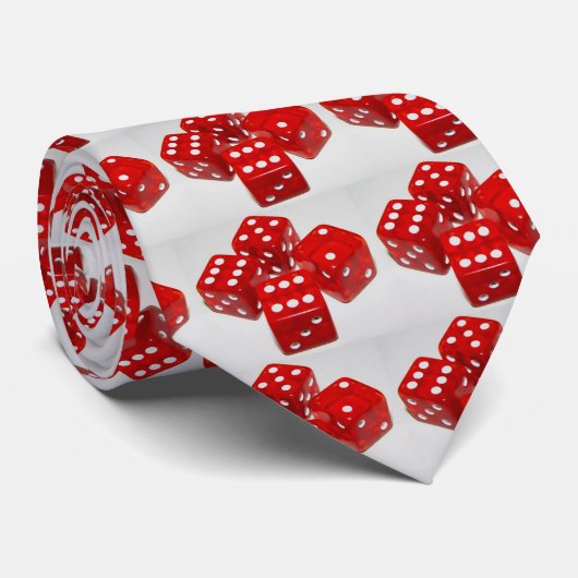 Cravate Craps Anyone Tie (Roulé)