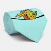 Cravate Cravate, 2 oiseaux sur un fil (Roulé)