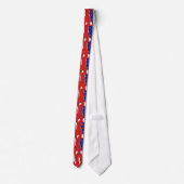 Cravate Cravate-abstrait /Drapeau France (Dos)