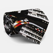 Cravate Cravate, clavier antique d'organe, répétitions de (Roulé)
