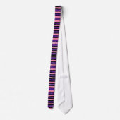 Cravate Cravate, Grandes peintes, Rose et Violet (Dos)