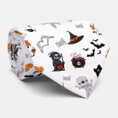 Cravate "Cravate Halloween de déclaration Éffrayante (Roulé)