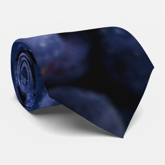 Cravate cravate, myrtille, violette (Roulé)