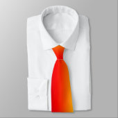Cravate Cravate, orange et jaune, AMUSANT (Attaché)